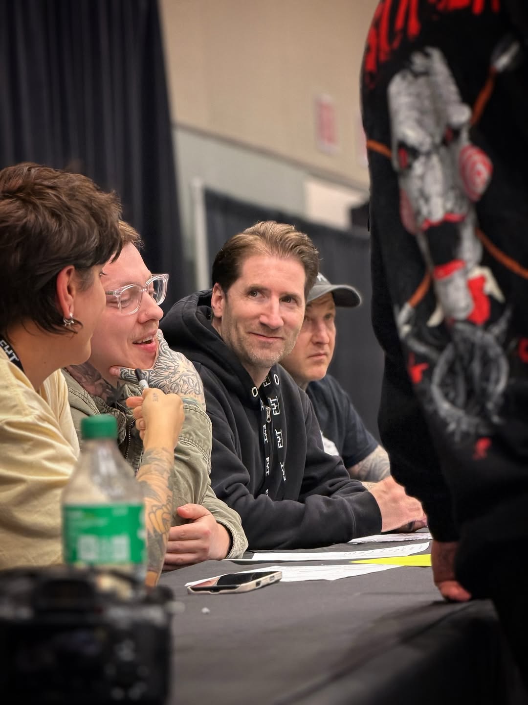 Tattoo Kumite judges